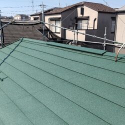 蓮田市で、屋根・外壁塗装工事を行いました。