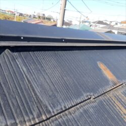 さいたま市緑区にて屋根の棟板金の浮き