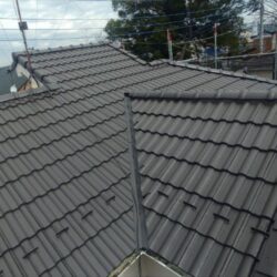 蓮田市で、屋根・外壁塗装工事を行いました。