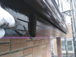 蓮田市にて　屋根外壁塗装工事 付帯塗装　鼻隠し