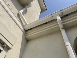 蕨市　屋根外壁塗装　現調 縦樋