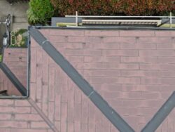 さいたま市見沼区　屋根外壁塗装　現調ドローン