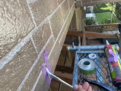 さいたま市岩槻区　屋根カバー外壁塗装 コーキング補修