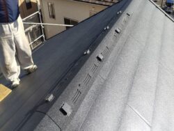 さいたま市岩槻区　屋根カバー外壁塗装換気棟設置