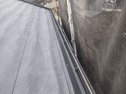 さいたま市岩槻区　屋根カバー外壁塗装 唐草板金設置