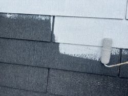 さいたま市北区　屋根外壁塗装 下塗り