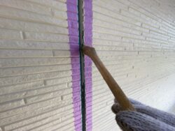 さいたま市岩槻区　屋根外壁塗装 コーキング処理