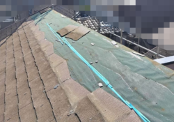 さいたま市北区　屋根カバー外壁塗装処理済 屋根撤去