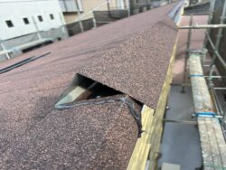 さいたま市北区　屋根カバー・外壁塗装 屋根材設置