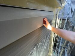 さいたま市北区　屋根カバー・外壁塗装 シャッターBOX