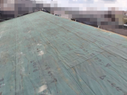 さいたま市北区　屋根カバー外壁塗装処理済 屋根撤去