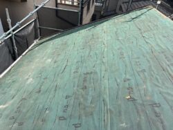 さいたま市北区　屋根カバー・外壁塗装 既存屋根材撤去