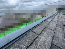 さいたま市緑区　屋根塗装・縦樋補修 釘頭防水補強