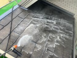 さいたま市緑区　屋根塗装・縦樋補修 洗浄