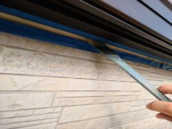 さいたま市北区　屋根漆喰外壁塗装 シーリング処理