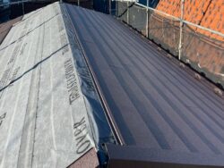 さいたま市浦和区　屋根カバー外壁塗装 屋根材設置