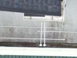 さいたま市岩槻区　屋根外壁塗装現調　ベランダ調査