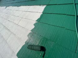 さいたま市西区外壁屋根塗装中塗り