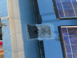 さいたま市南区　ウレタン塗膜防水通気緩衝工法　ドレイン設置