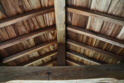 木製屋根