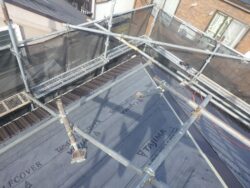 練馬区　屋根カバー外壁塗装 屋根材設置 