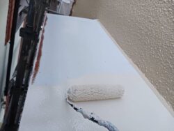 練馬区　屋根カバー外壁塗装 霧よけ塗装