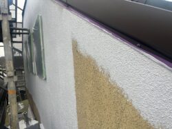 練馬区　屋根カバー外壁塗装 外壁下塗り