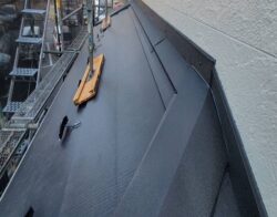 さいたま市北区　屋根カバー外壁塗装　屋根材設置
