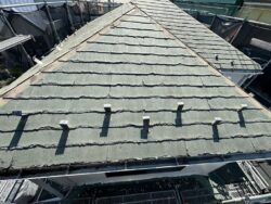 さいたま市北区　屋根カバー外壁塗装　屋根材撤去