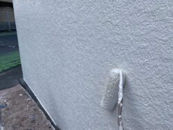 さいたま市北区　屋根カバー外壁塗装　付帯塗装　外構下塗り