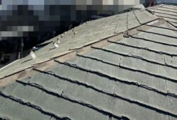 さいたま市北区　屋根カバー外壁塗装　屋根材撤去