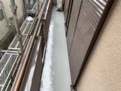 さいたま市見沼区　屋根カバー外壁塗装 ベランダトップコート