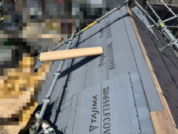 さいたま市岩槻区　屋根カバー 　ﾙｰﾌｨﾝｸﾞ設置