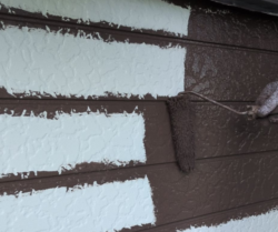 さいたま市岩槻区　屋根外壁塗装 中塗り