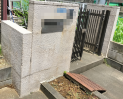 さいたま市岩槻区　屋根外壁塗装　現調 外構