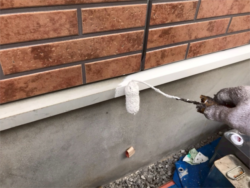 さいたま市北区にて水切り塗装