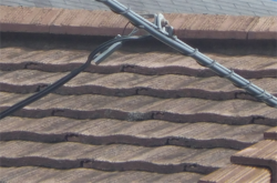 さいたま市北区にて屋根コケ