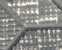 さいたま市見沼区　屋根葺き替え外壁塗装　現調ドローン