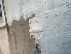 朝霞市 外壁屋根塗装工事 外壁塗装 下塗り