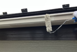 越谷市　屋根外壁塗装 軒樋