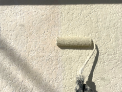 さいたま市見沼区　外壁塗装 上塗り