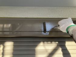 越谷市　屋根外壁塗装 シャッターBOX