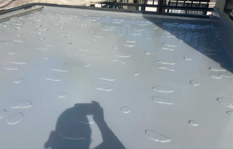 さいたま市見沼区　屋上防水・竪樋部分交換工事　 K様より