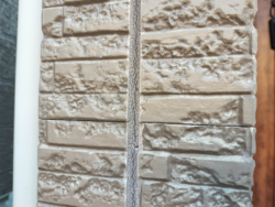 越谷市　屋根外壁塗装　現調 外壁シーリング