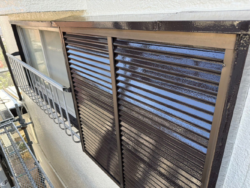 さいたま市見沼区　外壁塗装 付帯塗装雨戸