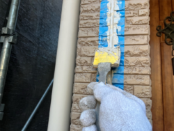 越谷市　屋根外壁塗装 コーティング打設