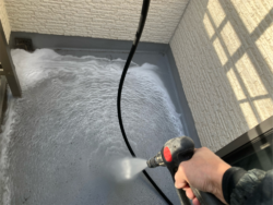 越谷市　屋根外壁塗装 洗浄