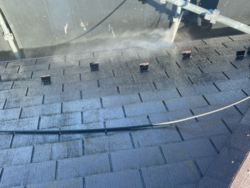 さいたま市北区　屋根カバー　洗浄