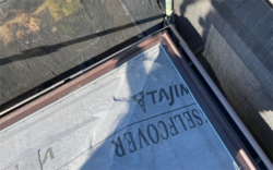 さいたま市北区　屋根カバー 水切り板金