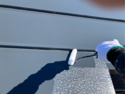 さいたま市北区 屋根外壁塗装 屋根上塗り